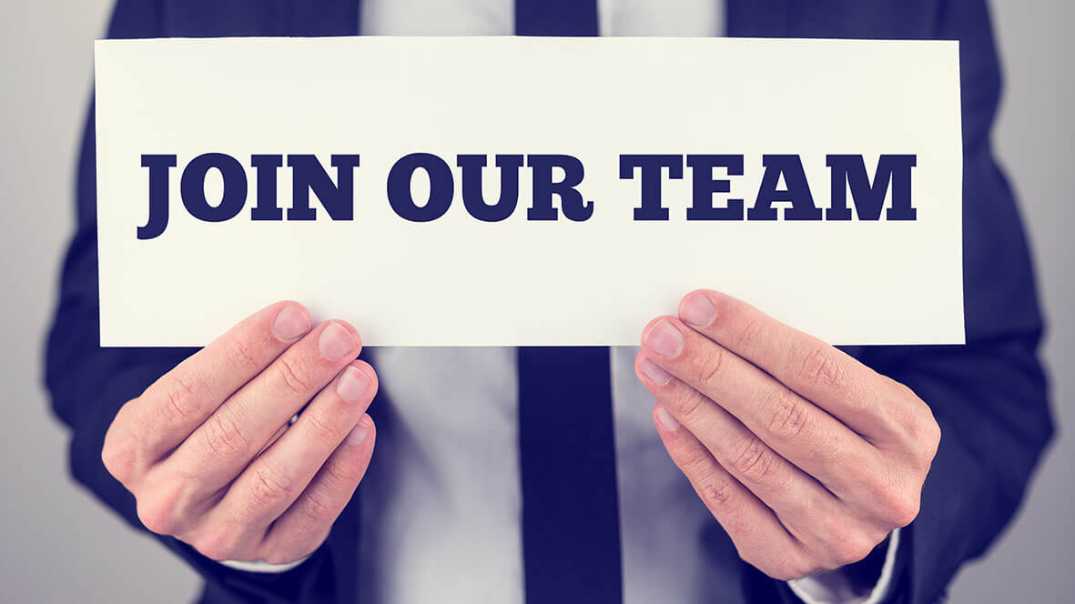 We’re Hiring! Fantastic Opportunity to join our team.