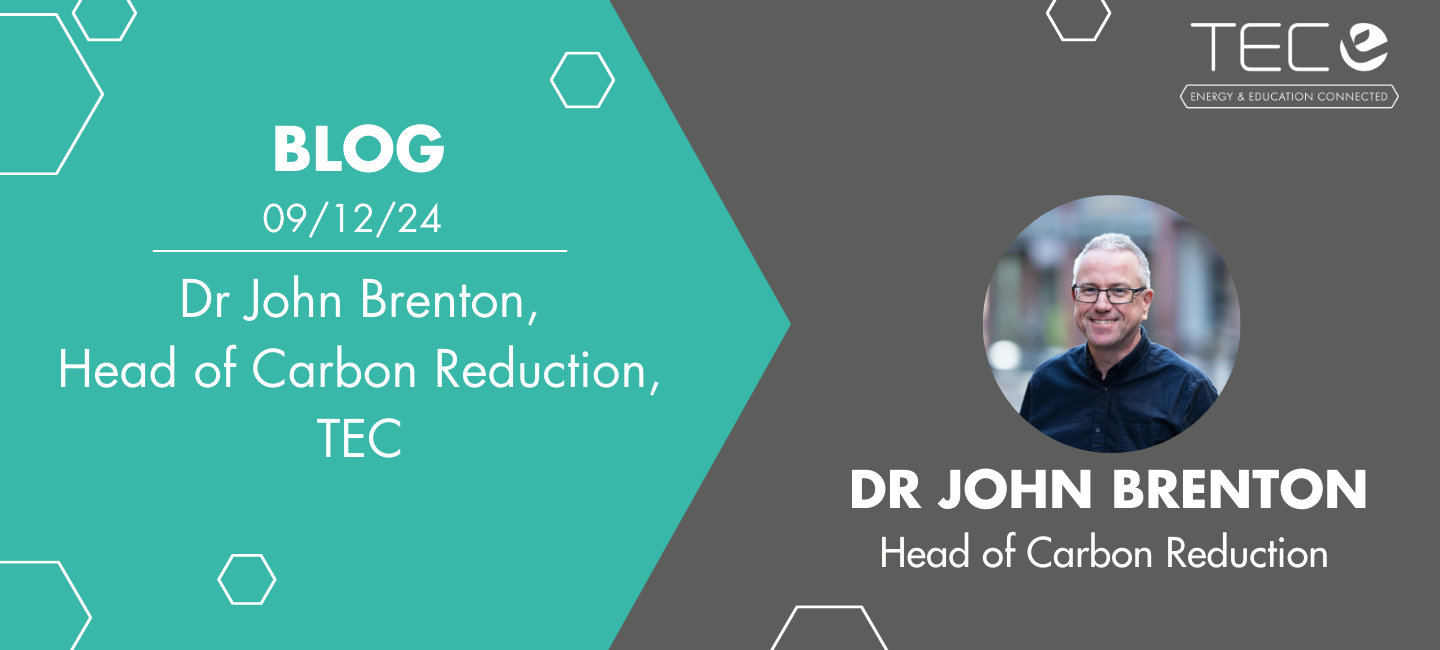 Dr John Brenton, Head of Carbon Reduction, TEC