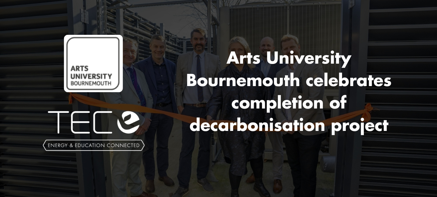 Arts University Bournemouth celebrates completion of decarbonisation project